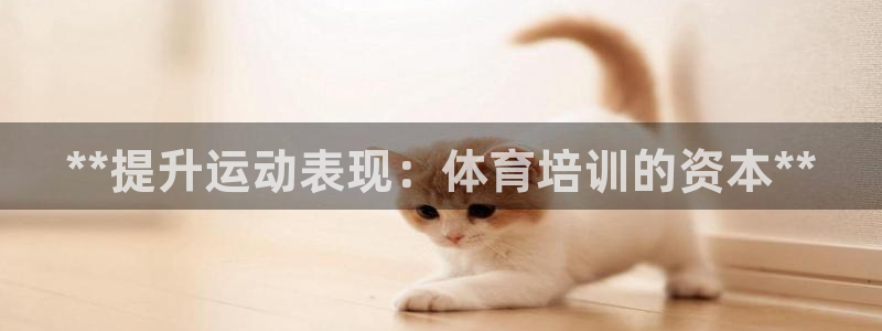 欧陆娱乐测速网站：**提升运动表现：体育培训的资本*