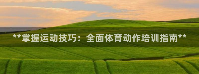 欧陆娱乐是真的假的：**掌握运动技巧：全面体育动作培
