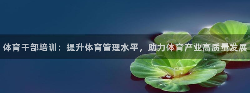 欧陆娱乐分分彩：体育干部培训：提升体育管理水平，助力