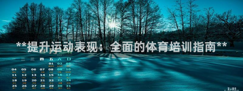 欧陆娱乐提现两百万：**提升运动表现：全面的体育培训